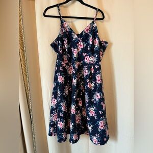 ModCloth Floral Mini Dress 3XL